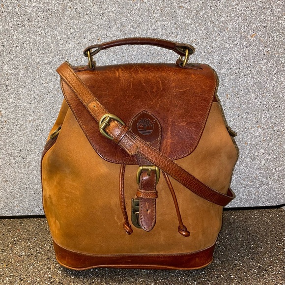 Timberland Leather Crossbody Backpack Bag main image 15